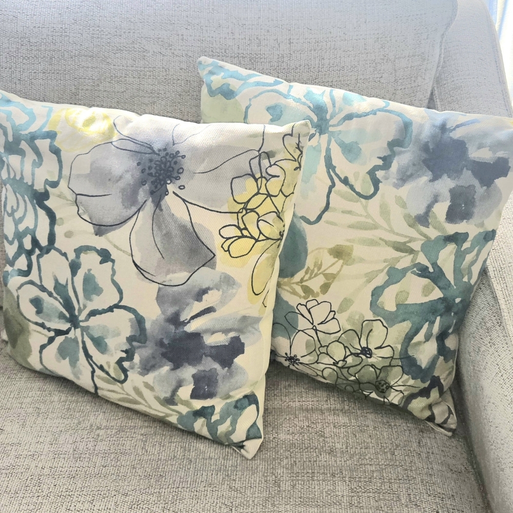 Two Bueche Throw Pillows by Ebern Desgns/Wayfair